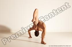 Modern Aerobic reference poses of Estera